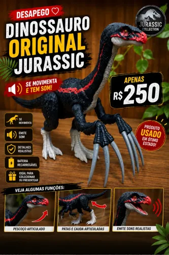 Dinossauros Jurassic Originais
