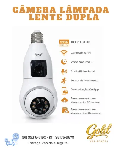 Câmera Lâmpada 