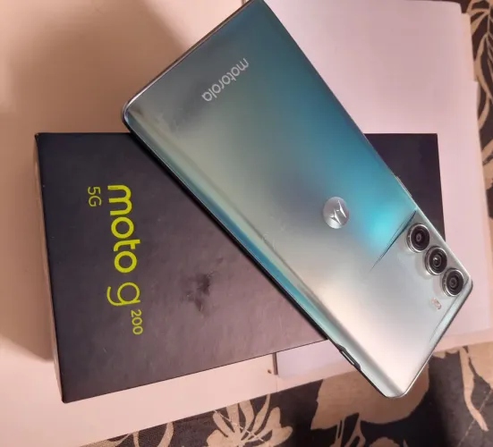 Celular moto g200 novinho 