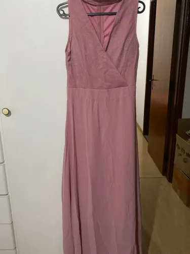 Vestido rosa para festas