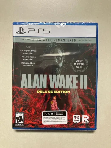 Alan Wake 2 Deluxe Edition Ps5 Lacrado