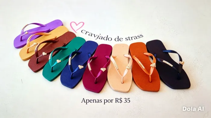 Havaianas Femininas - Vários Modelos e Tamanhos