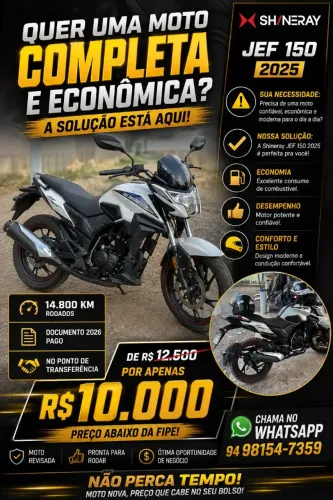 150c abaixo da Fipe pra vender logo