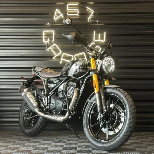 SCRAMBLER 400X PRETA 2025/2025
