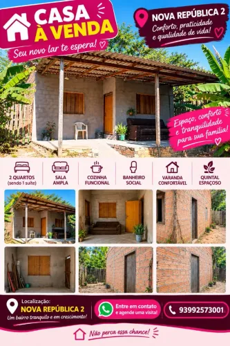 Casa à venda nova República II 