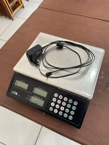 Estufa de salgados e balança digital 