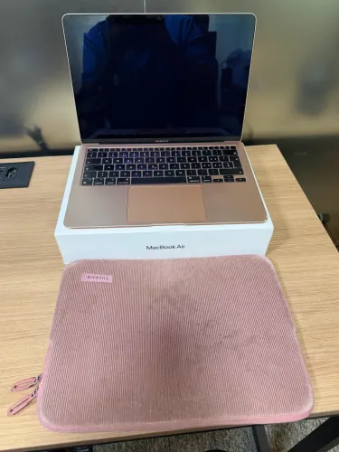 MacBook Air M1 - apenas tela queimada 256/8ram