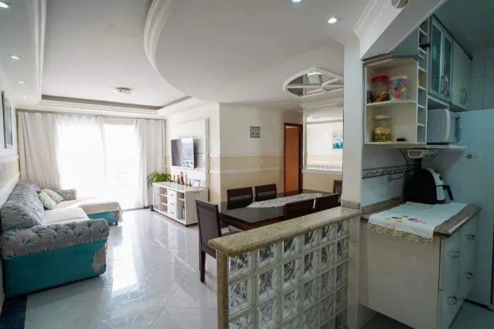 Apartamento 3 Dorms com 1 Suíte, 2 Vagas, Frente - Vila Pires, Santo André (Aceita Permuta