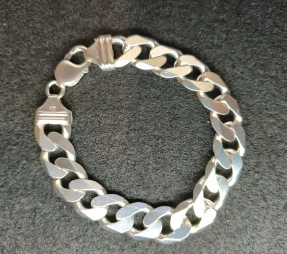 Pulseira Prata 925 (13mm) - 47.5 gramas