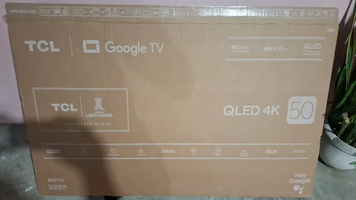 CAIXA DE TV TCL 50 "