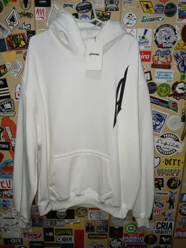 Blusa moletom approve branca GG nova