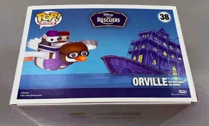 Funko Pop Orville with Miss Bianca and Bernard #38