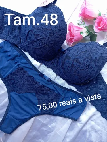 Lingeries G, GG e 48 confecção própria