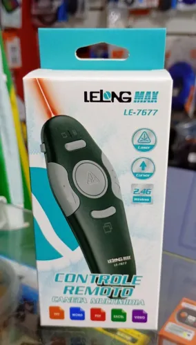 presentador De Slides Caneta Laser Multimídia Wireless - Novo