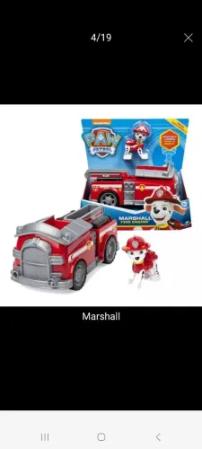 Veículo com Marshall patrulha canina