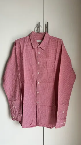 Camisa Vermelha Xadrez Toulon Tam. 4