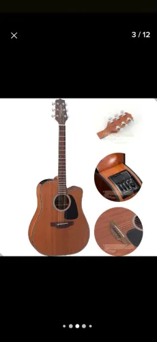 Takamine novo na caixa 