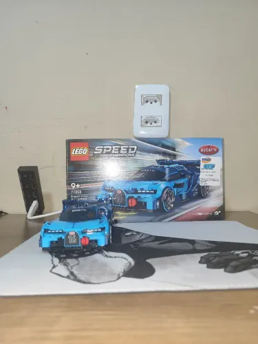 !!descrição!!Lego Bugatti Gt speed champions