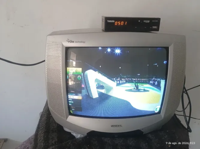 Tv 14" com receptor digital