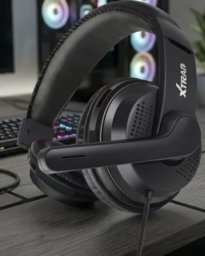 Fone Gamer XTrad Headphone Pro - Áudio HD e Isolamento Acústico