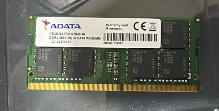 32GB DDR4 2666 Sodimm (notebook)