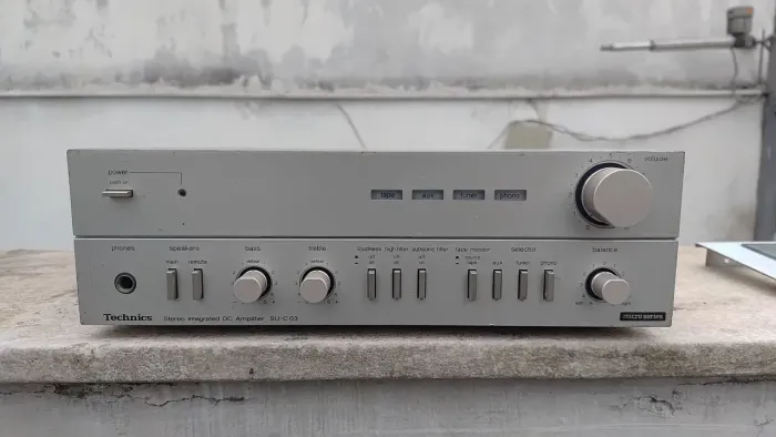Amplificador technics Su c03 japonês revisado
