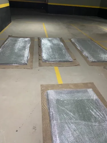 Porta de varanda em aluminio 