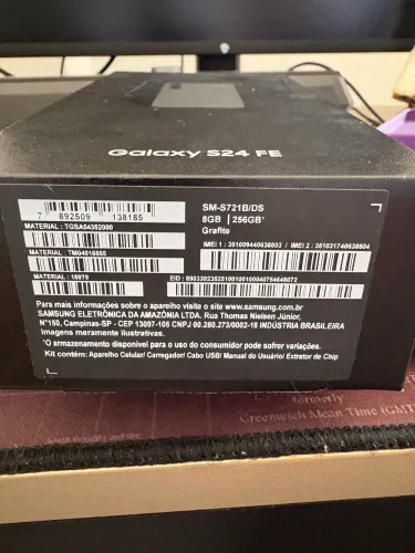 Galaxy S24 FE 256gb Grafite