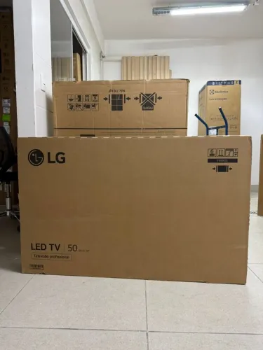 Smart tv LG 50 polegadas 4k controle smart magic nova