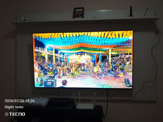 Smart tv TCL de 55 polegadas 