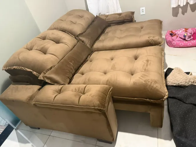 SOFÁ RETRÁTIL RECLINÁVEL COM ENTREGA GRÁTIS 