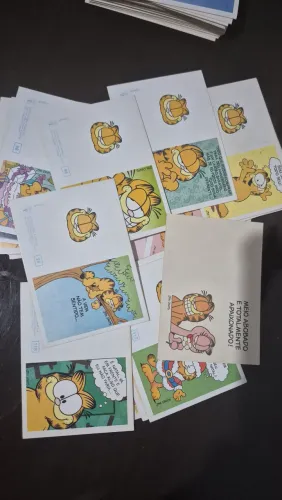 Coleção de Mini cartões Garfield!