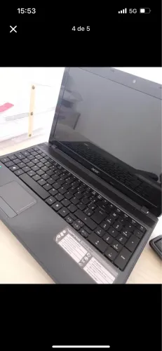 Notebook da Acer - Usado e funcionando perfeitamente