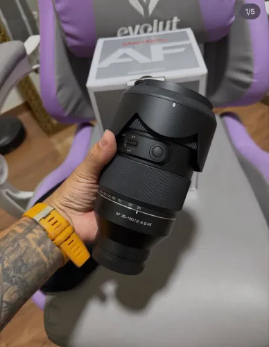 Lente 35-150 samyang 2.8 Sony , aceito equipamento como parte de pagamento