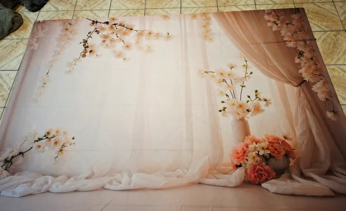 Fundo temático para fotos.