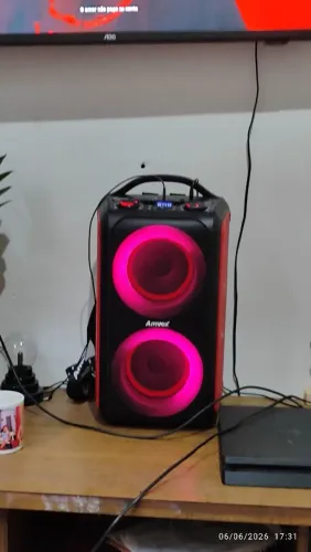 CAIXA DE SOM RGB AMVOX