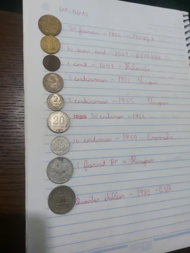 Moedas antigas