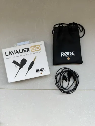 Microfone de Lapela RODE smartLav+ Original Profissional para Smartphone