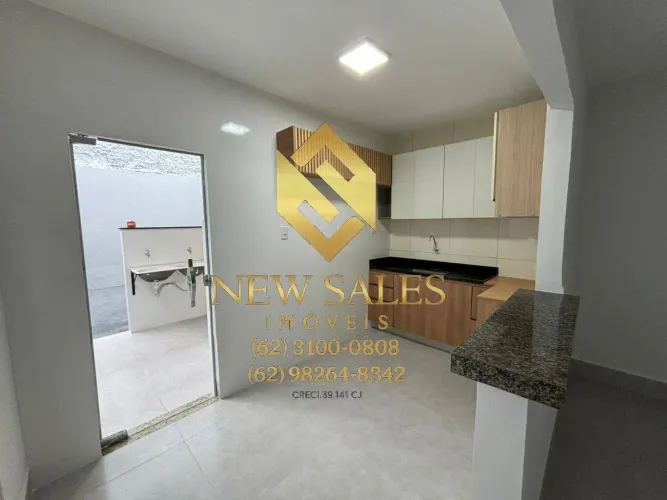 Casa com 2 Quartos sendo 1 suíte - no Residencial Santa Fé