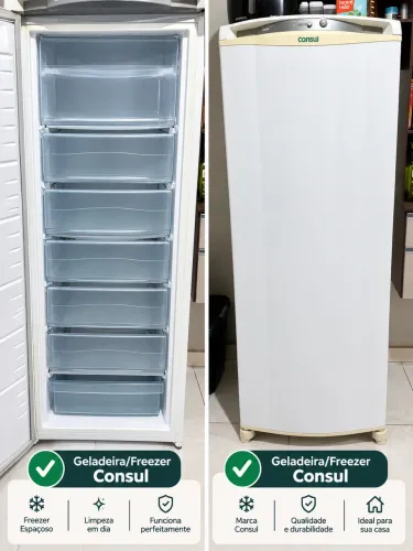 FREEZER VERTICAL CONSUL 246 LITROS - 127V