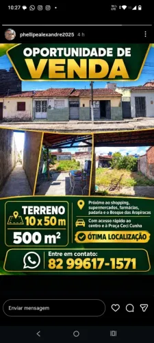 Casa com terreno 