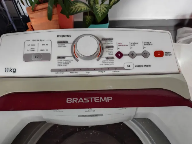 MAQUINA LAVAR TOP BRASTEMP 11 KILOS