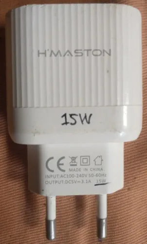 Carregador HAMSTOM de 15 Watts