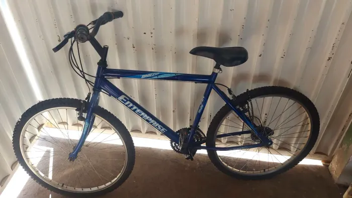 Bicicleta corrente quebrada
