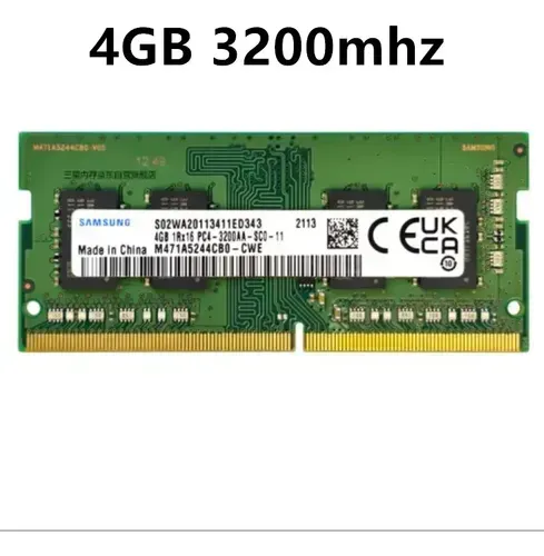 Memória RAM 4GB DDR4 3200mhz original samsung