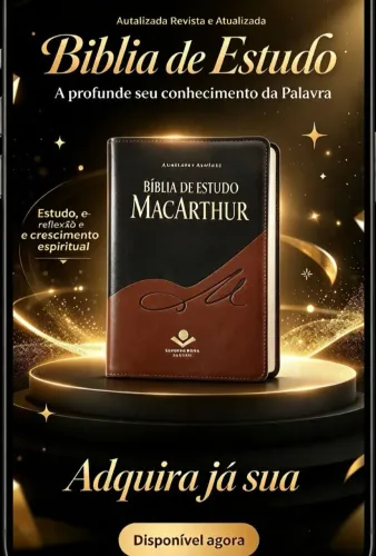 Bíblia de estudo MacArthur antiga(Exelelente)