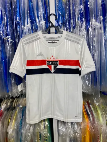 Camisa São Paulo Original Adidas - Tamanho 12 Anos