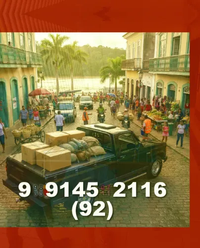 Frete em São Jorge, Cachoeirinha, e Centro! Transporte rápido e seguro!