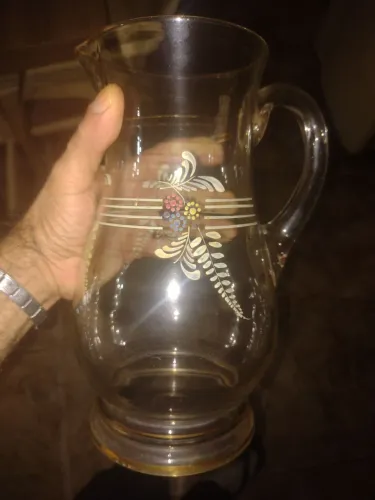 Conjunto de jarra e taças e copo