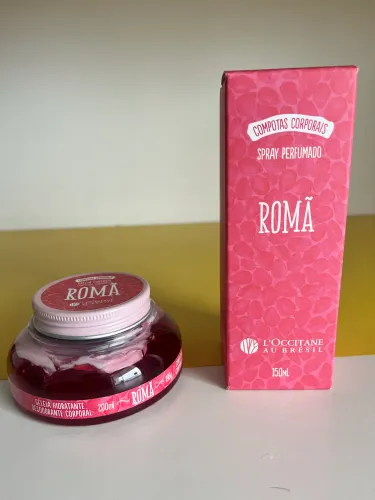 Kit LOccitane Romã - Hidratante + Body Splash